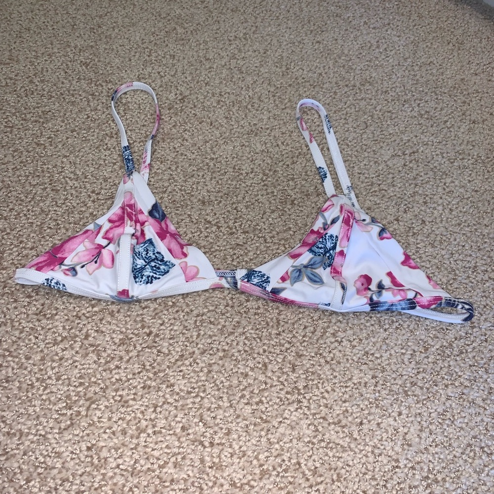 Frankie’s Bikini Top - flower print
